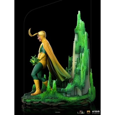 IRON STUDIOS MARVEL CLASSIC LOKI VARIANT DELUXE BDS ART SCALE 1/10 STATUE FIGURE