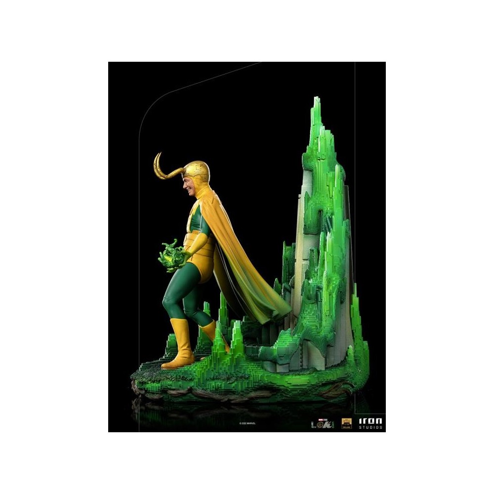 MARVEL CLASSIC LOKI VARIANT DELUXE BDS ART SCALE 1/10 STATUA FIGURE IRON STUDIOS