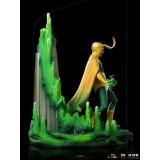 IRON STUDIOS MARVEL CLASSIC LOKI VARIANT DELUXE BDS ART SCALE 1/10 STATUE FIGURE