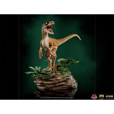 IRON STUDIOS JURASSIC PARK THE LOST WORLD VELOCIRAPTOR ART SCALE DELUXE 1/10 STATUE FIGURE