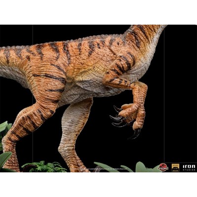 JURASSIC PARK THE LOST WORLD VELOCIRAPTOR ART SCALE DELUXE 1/10 STATUA FIGURE IRON STUDIOS