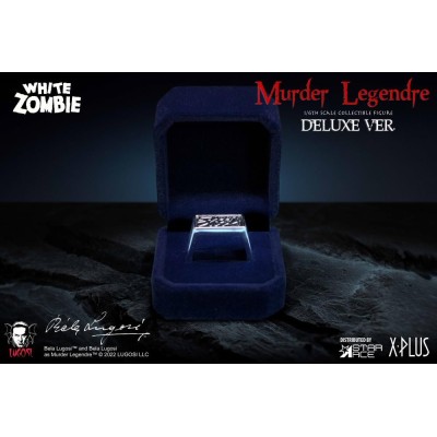 IRON STUDIOS MURDER LEGENDRE BELA LUGOSI BLACK AND WHITE ACTION FIGURE