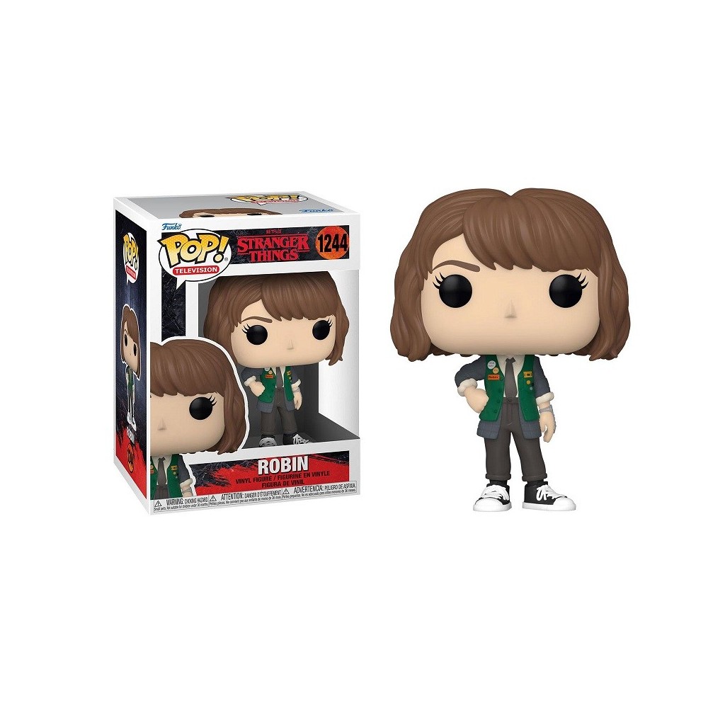 FUNKO FUNKO POP! STRANGER THINGS SEASON 4 ROBIN BOBBLE HEAD KNOCKER FIGURE