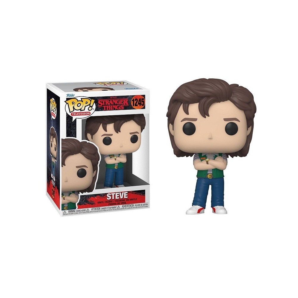 FUNKO FUNKO POP! STRANGER THINGS SEASON 4 STEVE BOBBLE HEAD KNOCKER FIGURE