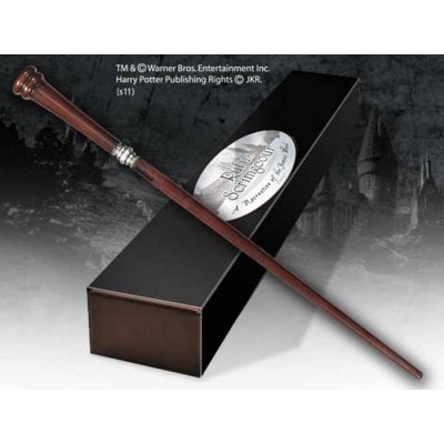 HARRY POTTER WAND RUFUS SCRIMGEOUR REPLICA BACCHETTA NOBLE COLLECTIONS
