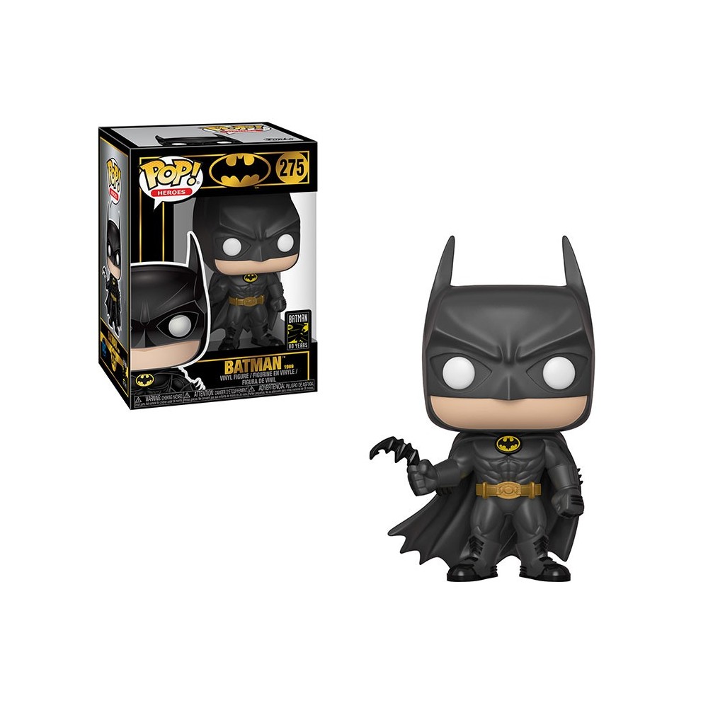 FUNKO FUNKO POP! BATMAN 80 YEARS - BATMAN 1989 MOVIE BOBBLE HEAD FIGURE