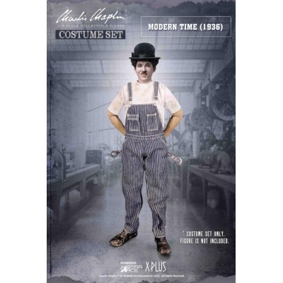 CHARLIE CHAPLIN MODERN TIME COSTUME SET STAR ACE