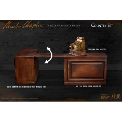 CHARLIE CHAPLIN SCALE COLLECTIBLE FIGURE COUNTER SET STAR ACE