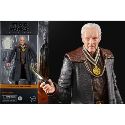 HASBRO STAR WARS THE MANDALORIAN THE BLACK SERIES THE CLIENT ACTION FIGURE