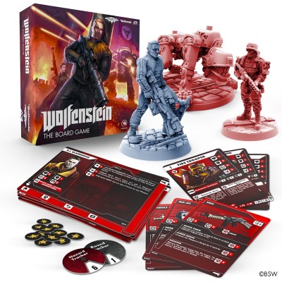 ARCHON STUDIO WOLFENSTEIN THE BOARD GAME ITALIAN VERSION