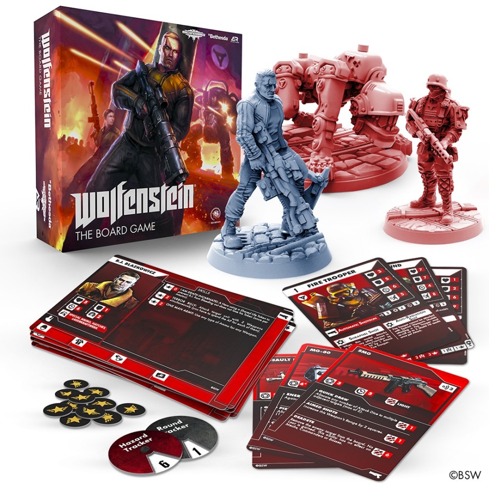 ARCHON STUDIO WOLFENSTEIN THE BOARD GAME ITALIAN VERSION