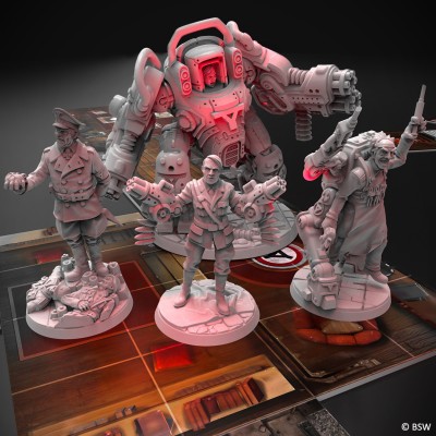 ARCHON STUDIO WOLFENSTEIN THE BOARD GAME ITALIAN VERSION