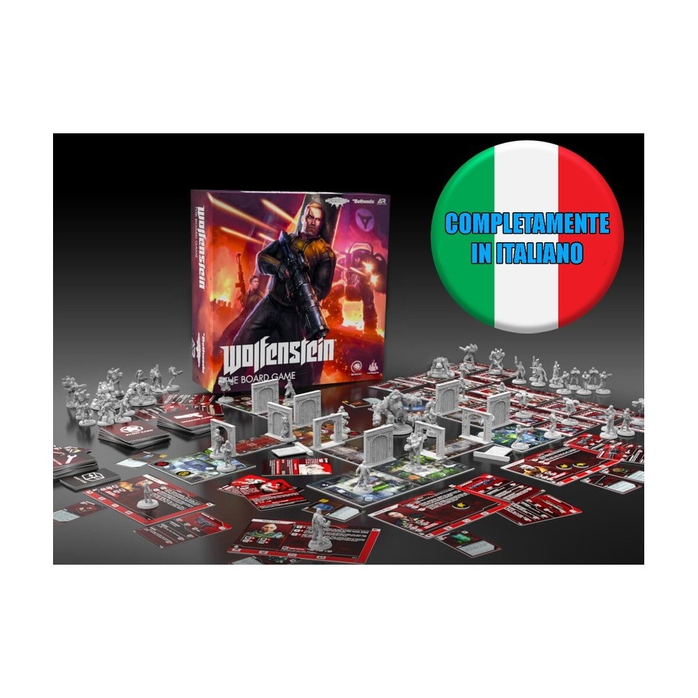 ARCHON STUDIO WOLFENSTEIN THE BOARD GAME ITALIAN VERSION