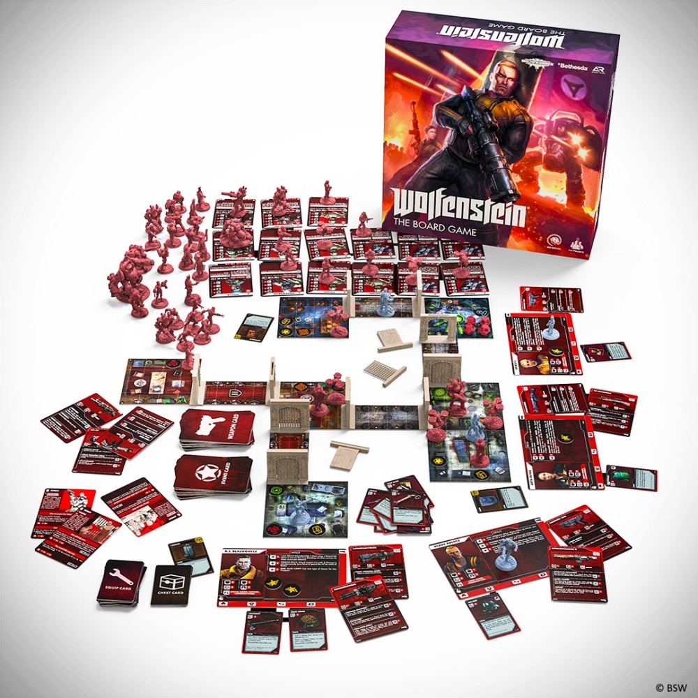ARCHON STUDIO WOLFENSTEIN THE BOARD GAME ENGLISH VERSION