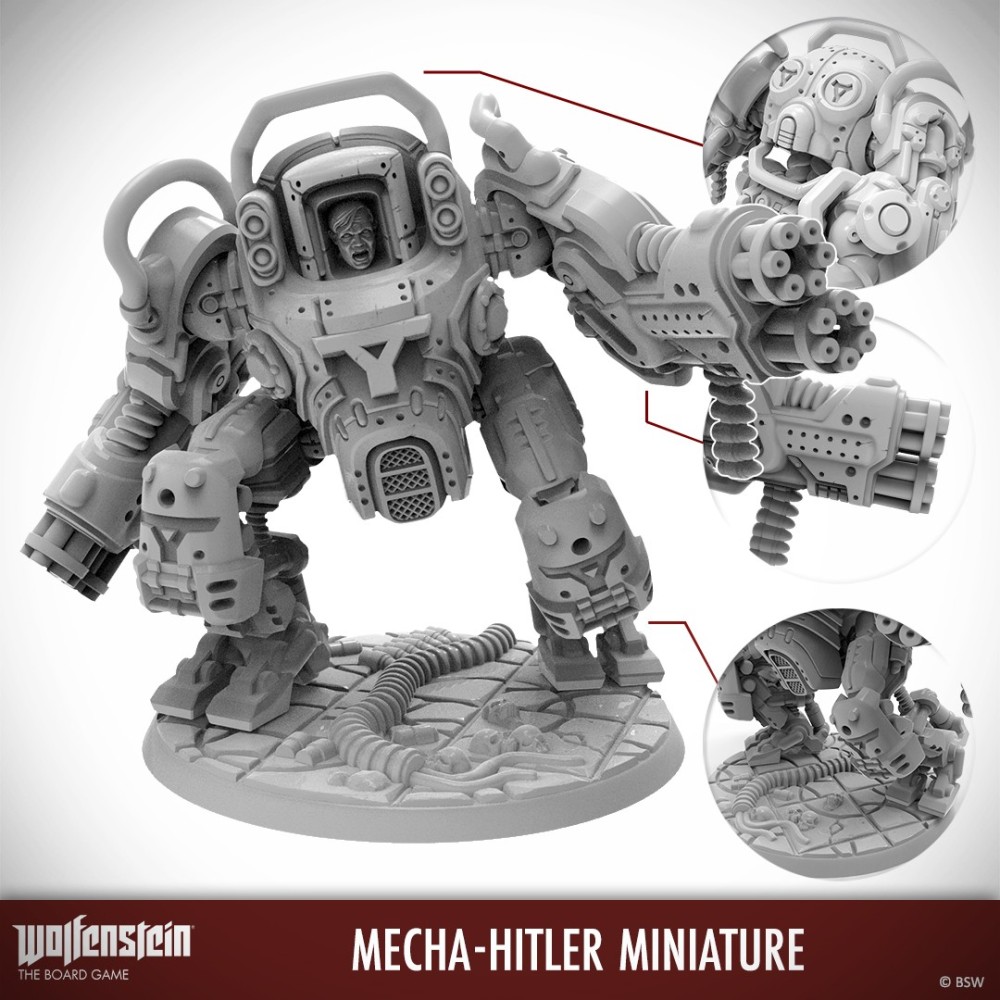 ARCHON STUDIO WOLFENSTEIN THE BOARD GAME ENGLISH VERSION