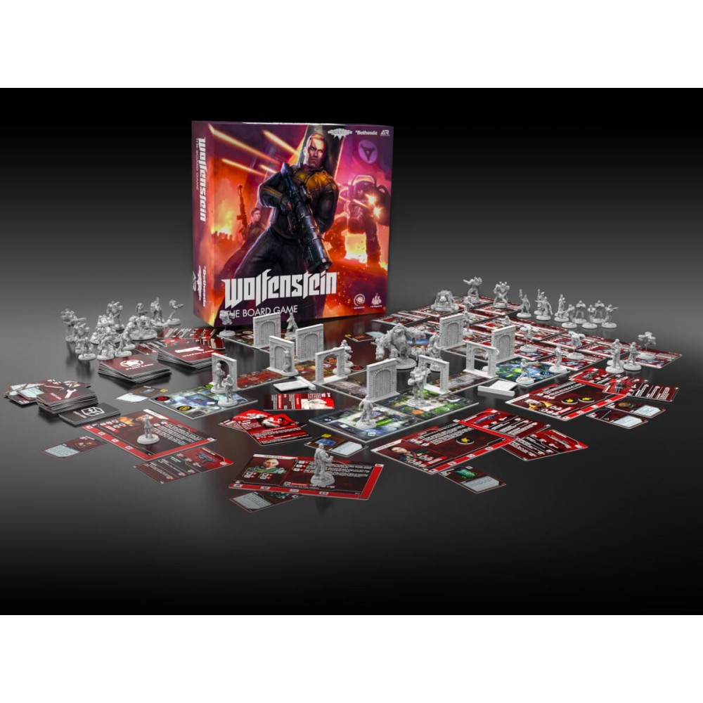 WOLFENSTEIN THE BOARD GAME GIOCO DA TAVOLO VERSIONE INGLESE ARCHON STUDIO