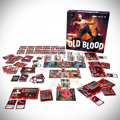 WOLFENSTEIN THE OLD BLOOD ESPANSIONE GIOCO DA TAVOLO ITALIANO ARCHON STUDIO