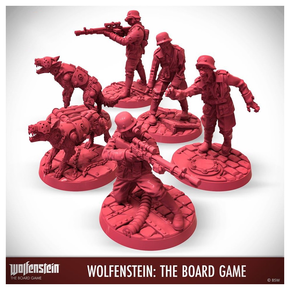 WOLFENSTEIN THE OLD BLOOD ESPANSIONE GIOCO DA TAVOLO ITALIANO ARCHON STUDIO