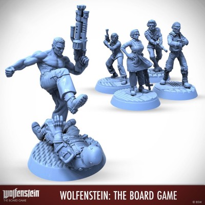 ARCHON STUDIO WOLFENSTEIN THE OLD BLOOD EXPANSION SET ITALIAN VERSION