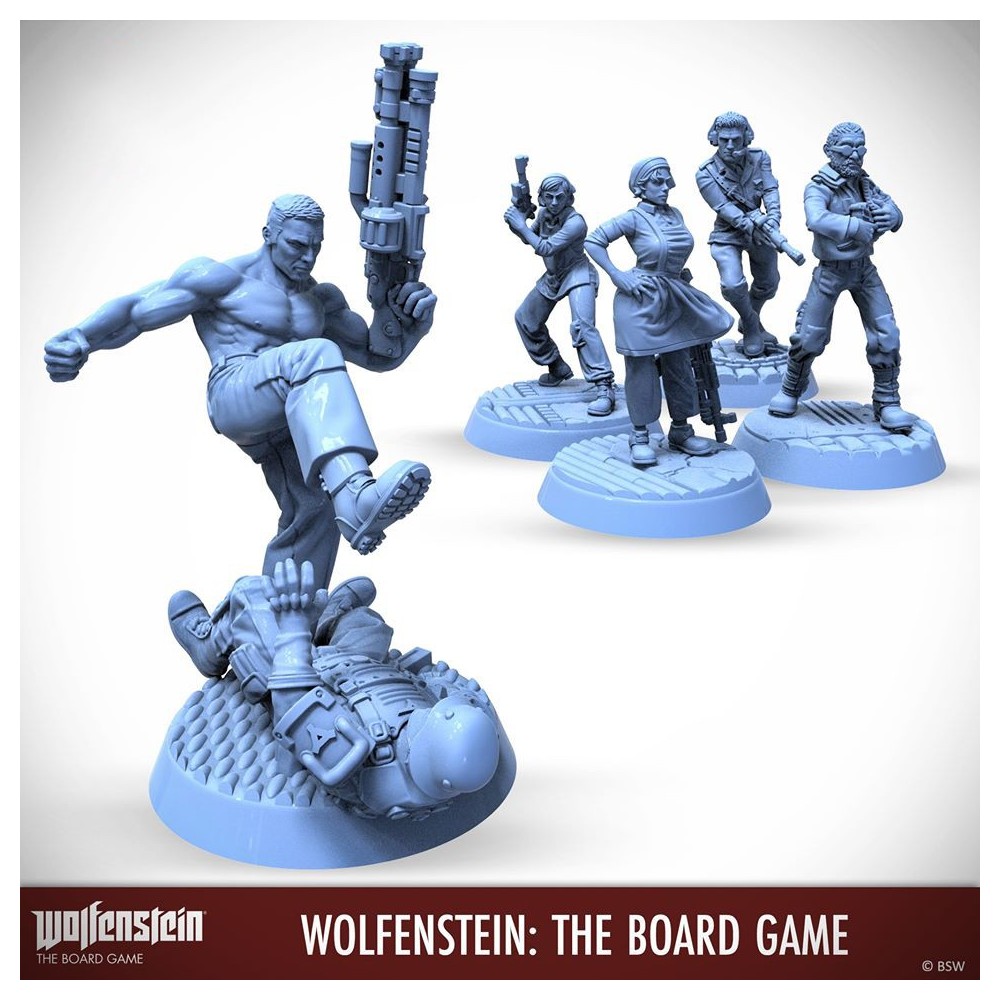 WOLFENSTEIN THE OLD BLOOD ESPANSIONE GIOCO DA TAVOLO ITALIANO ARCHON STUDIO