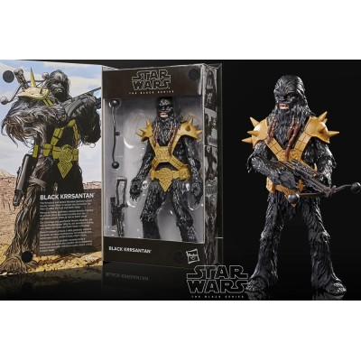 HASBRO STAR WARS THE BOOK OF BOBA FETT BLACK KRRSANTAN ACTION FIGURE