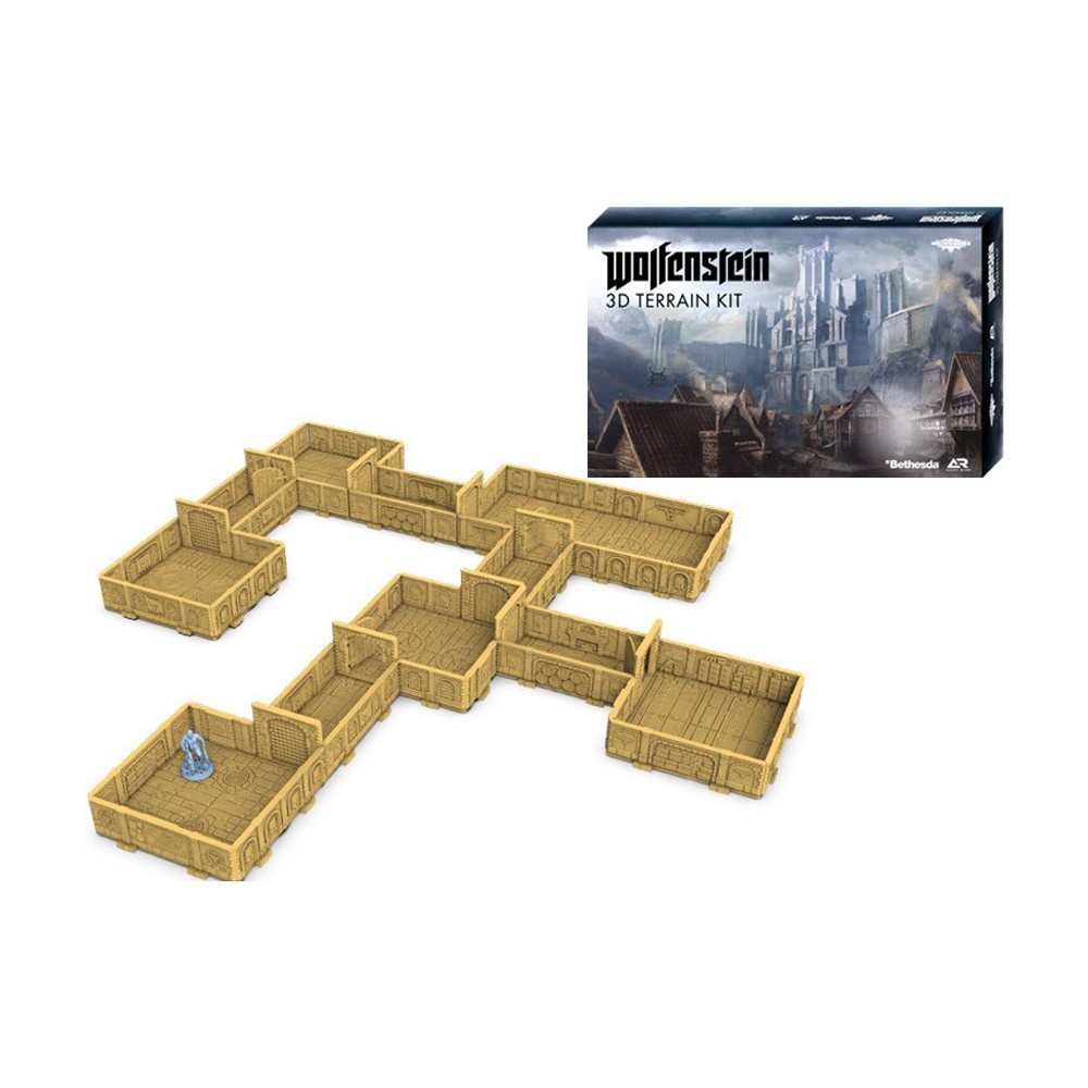 WOLFENSTEIN THE BOARD GAME 3D TERRAIN KIT ARCHON STUDIO