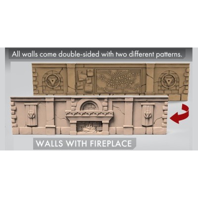 WOLFENSTEIN THE BOARD GAME 3D TERRAIN KIT ARCHON STUDIO