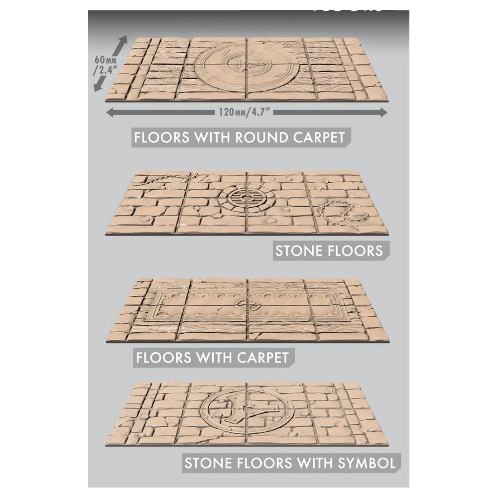 WOLFENSTEIN THE BOARD GAME 3D TERRAIN KIT ARCHON STUDIO