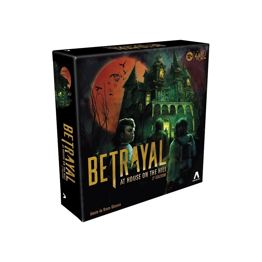 BETRAYAL AT HOUSE ON THE HILL - GIOCO DA TAVOLO ITALIANO AVALON HILL