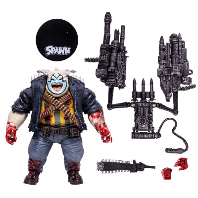SPAWN THE CLOWN BLOODY DELUXE ACTION FIGURE MC FARLANE