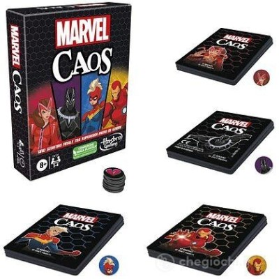 HASBRO MARVEL CAOS - GIOCO DA TAVOLO ITALIAN