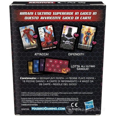 HASBRO MARVEL CAOS - GIOCO DA TAVOLO ITALIAN