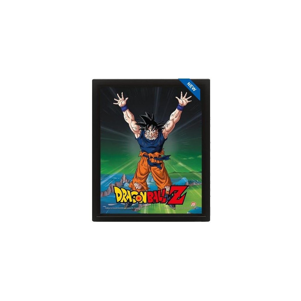 DRAGON BALL POWER LEVELS LENTICULAR 3D POSTER 25X20CM PYRAMID INTERNATIONAL