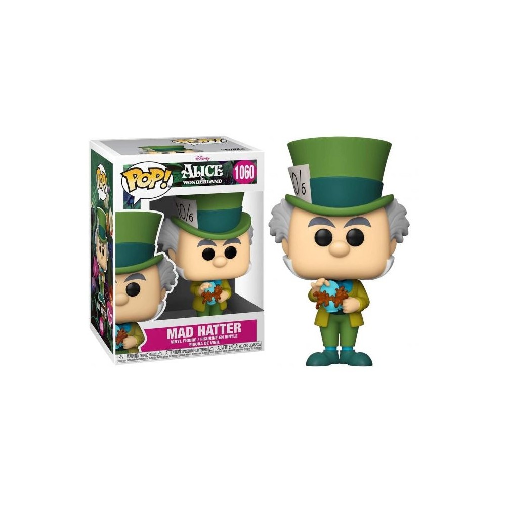 FUNKO FUNKO POP! ALICE IN WONDERLAND MAD HATTER BOBBLE HEAD FIGURE