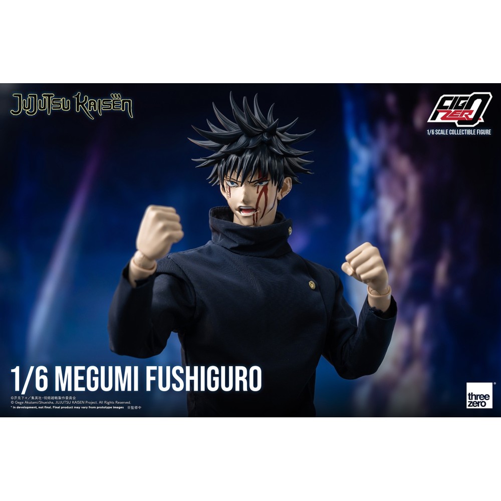 JUJUTSU KAISEN MEGUMI FUSHIGURO 1/6 SCALE ACTION FIGURE THREEZERO