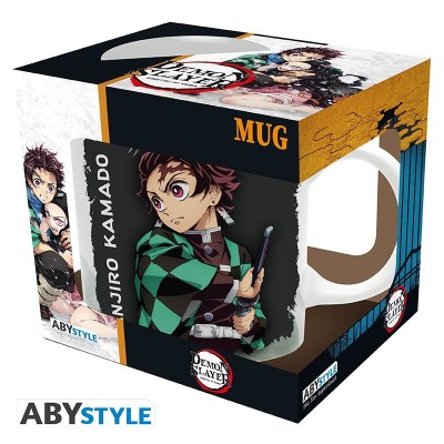 DEMON SLAYER TANJIRO KAMADO MUG TAZZA IN CERAMICA ABYSTYLE