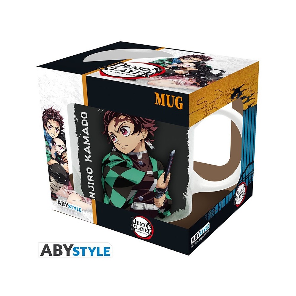 DEMON SLAYER TANJIRO KAMADO MUG TAZZA IN CERAMICA ABYSTYLE