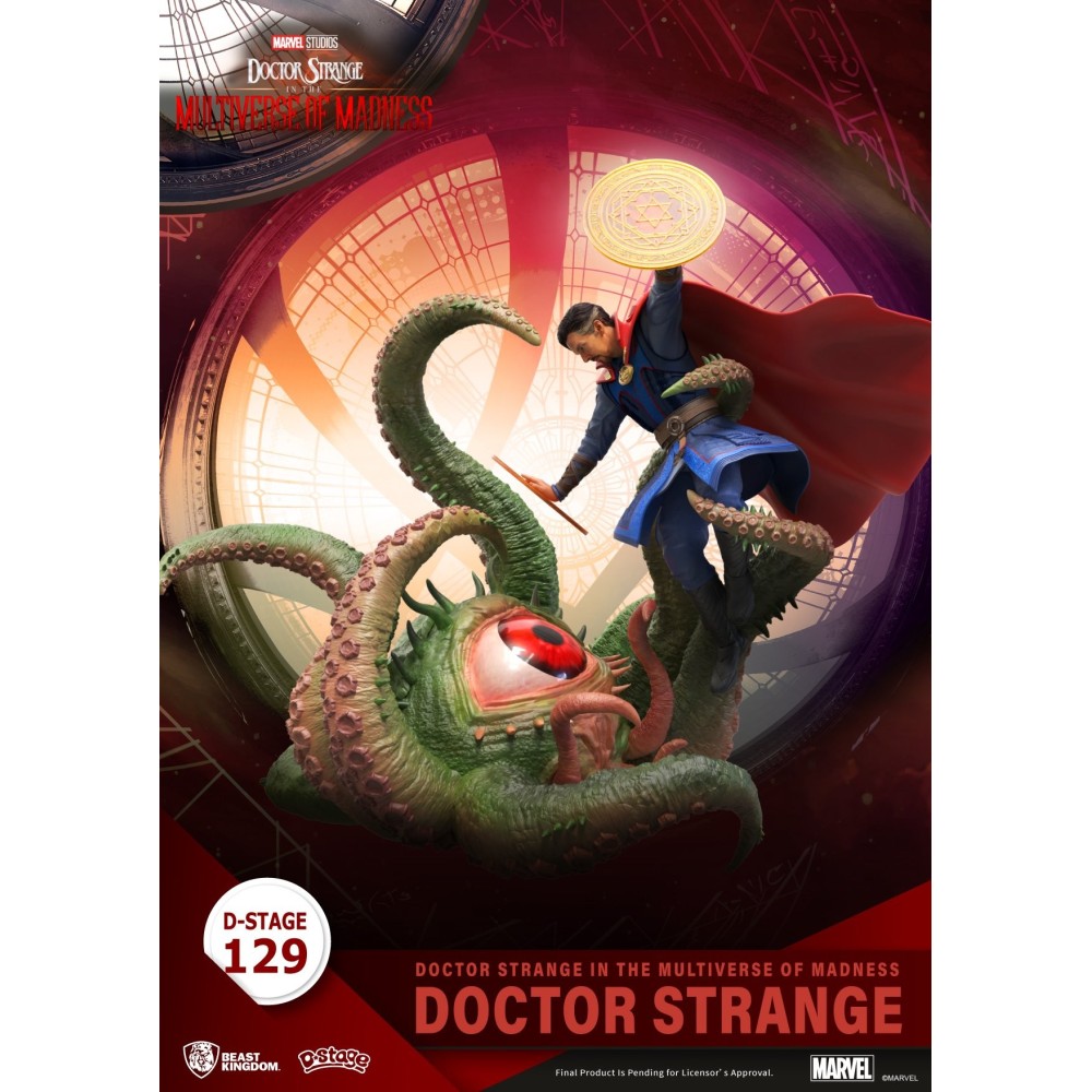 D-STAGE DOCTOR STRANGE IN THE MULTIVERSE OF MADNESS STATUA FIGURE DIORAMA BEAST KINGDOM