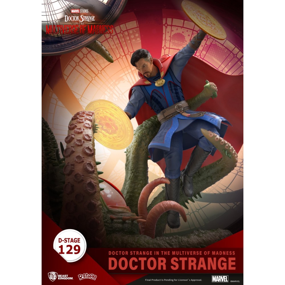 BEAST KINGDOM D-STAGE DOCTOR STRANGE IN THE MULTIVERSE OF MADNESS STATUE FIGURE DIORAMA