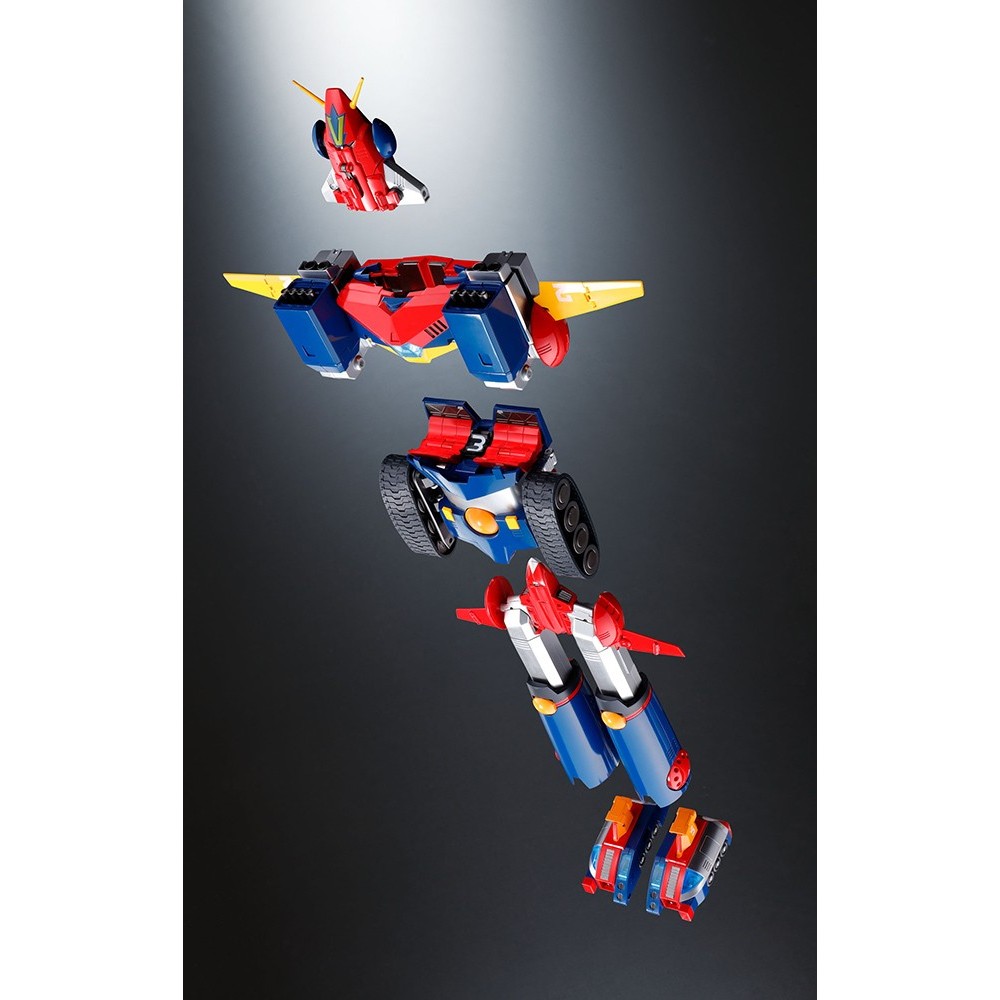 DX SOUL OF CHOGOKIN DX-03 COMBATTLER 5 DIE CAST BANDAI