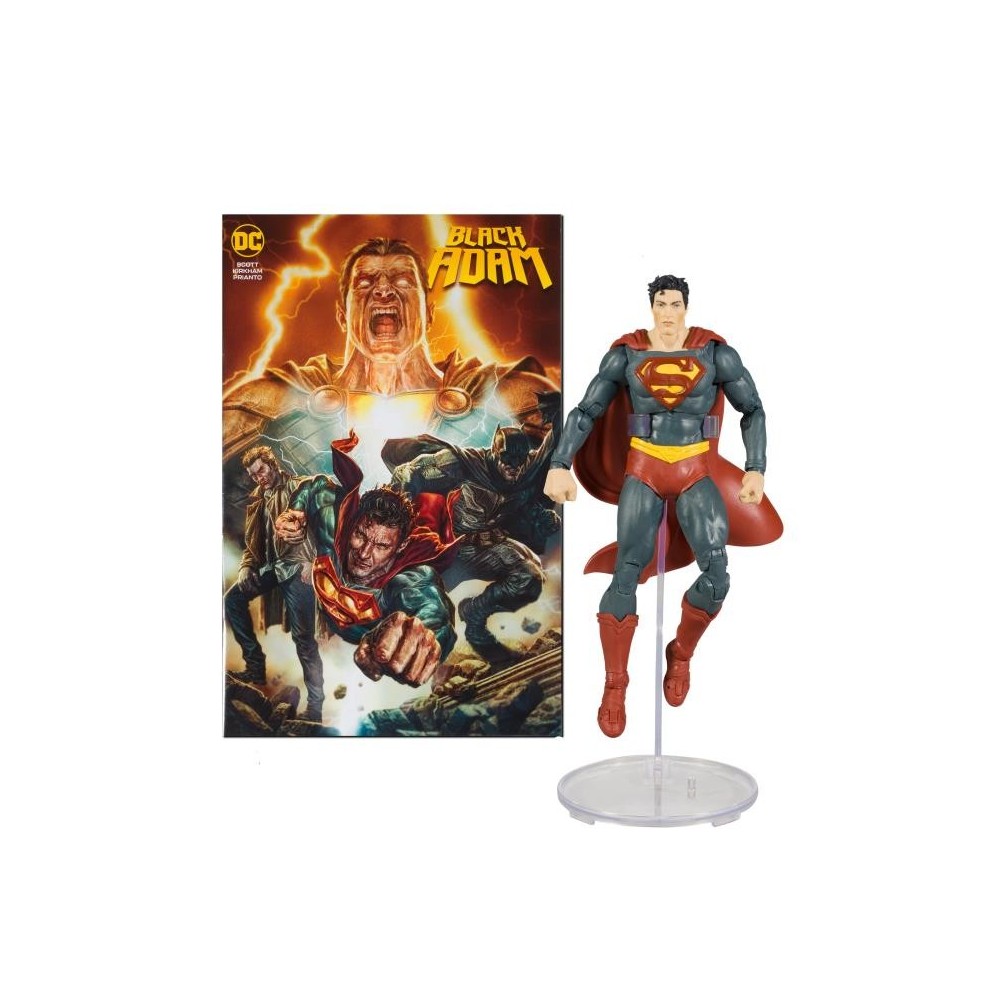 DC BLACK ADAM PAGE PUNCHERS SUPERMAN ACTION FIGURE MC FARLANE