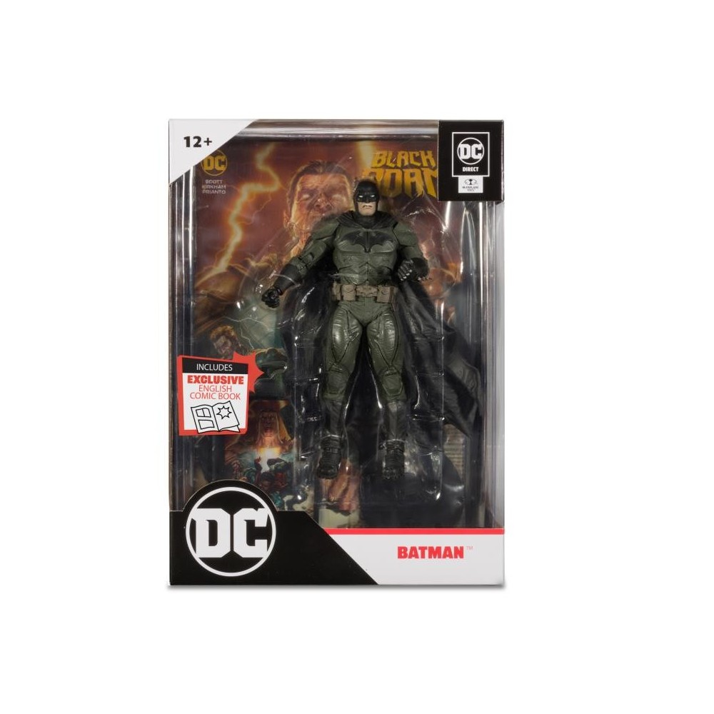 DC BLACK ADAM PAGE PUNCHERS BATMAN ACTION FIGURE MC FARLANE