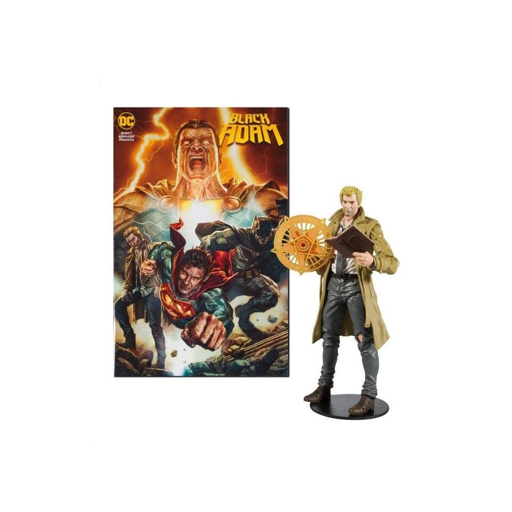 DC BLACK ADAM PAGE PUNCHERS JOHN CONSTANTINE ACTION FIGURE MC FARLANE