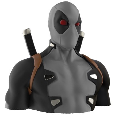 MARVEL X-FORCE DEADPOOL DELUXE BUST BANK SALVADANAIO FIGURE SEMIC