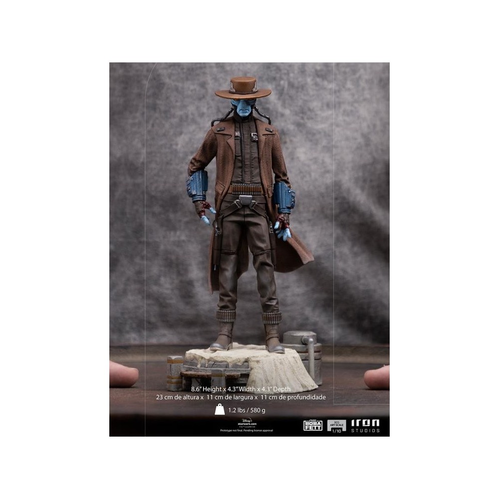 STAR WARS THE BOOK OF BOBA FETT CAD BANE BDS ART SCALE 1/10 STATUA FIGURE IRON STUDIOS