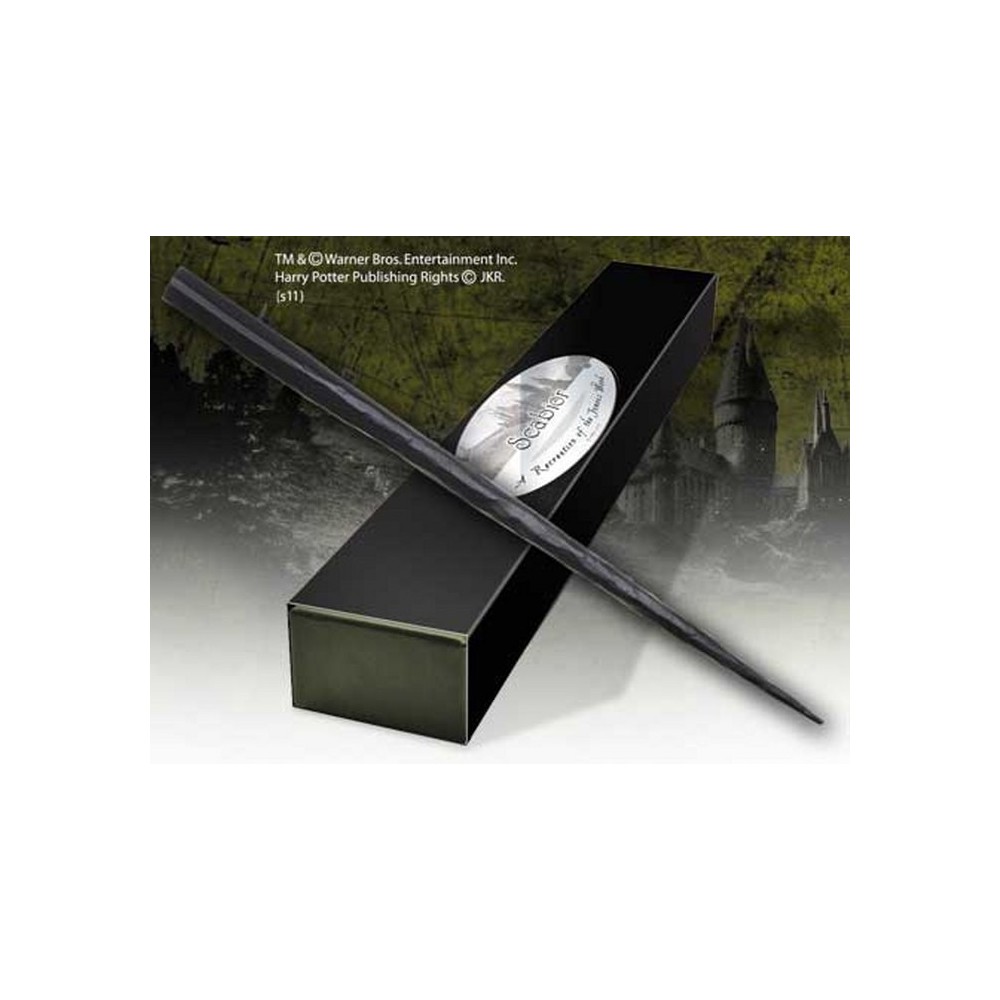 HARRY POTTER WAND SCABIOR REPLICA BACCHETTA NOBLE COLLECTIONS
