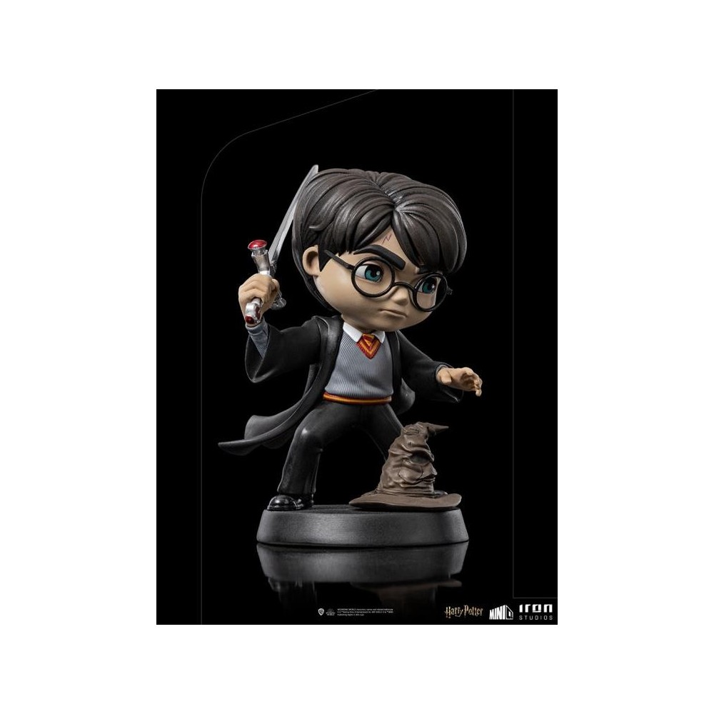 HARRY POTTER WITH SWORD MINICO FIGURE STATUA IRON STUDIOS