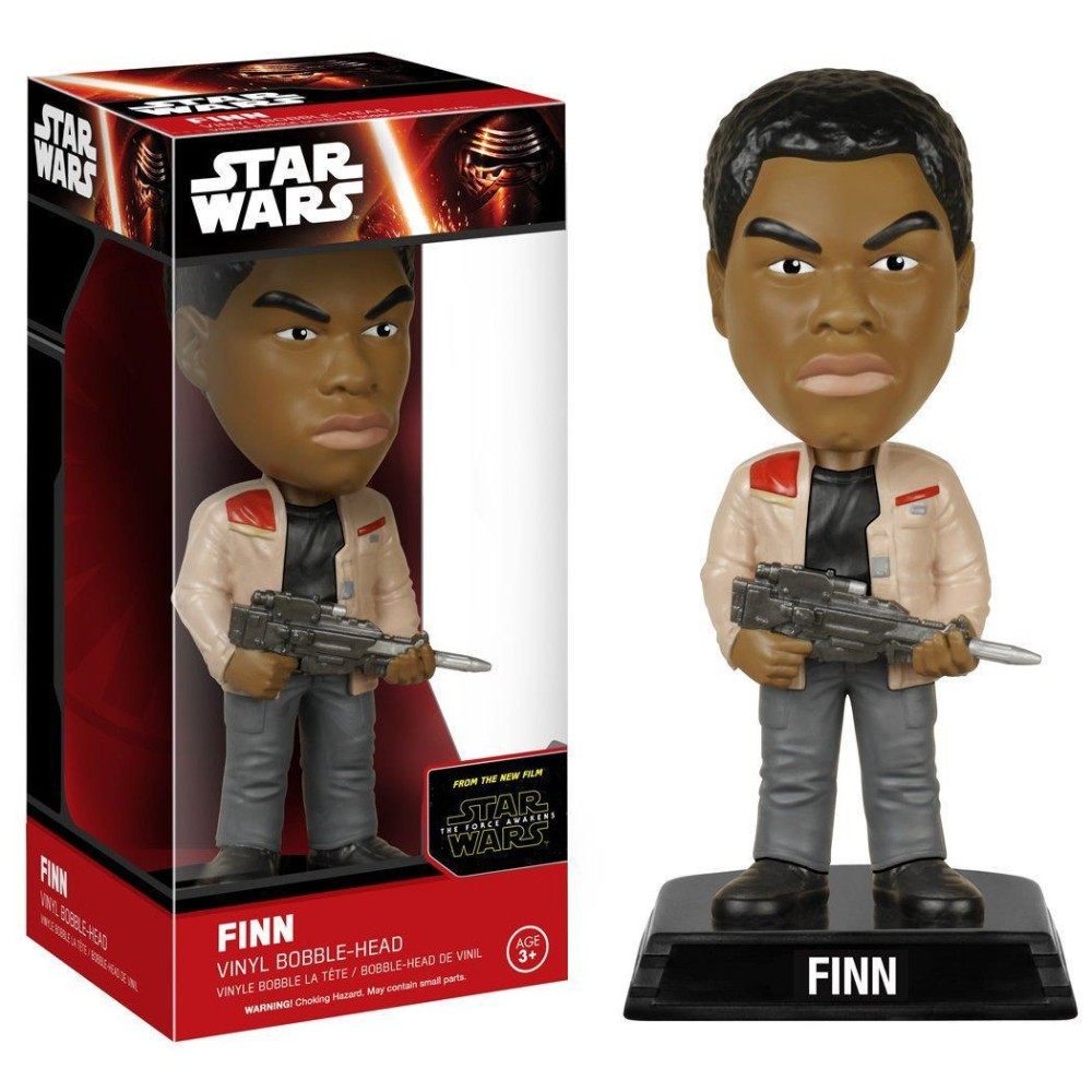 FUNKO STAR WARS EPISODE VII - FINN VINYL BOBBLE-HEAD FIGURE