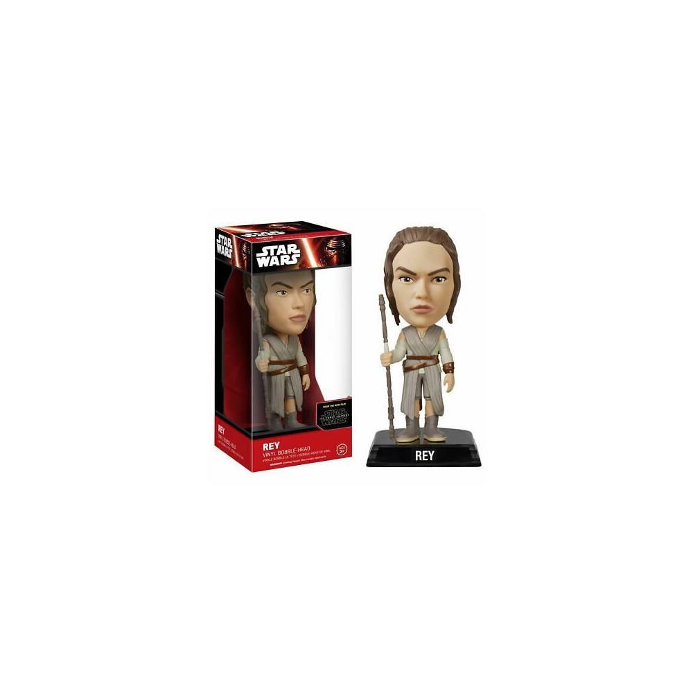 FUNKO STAR WARS EPISODE VII - REY VINYL BOBBLE-HEAD FIGURE