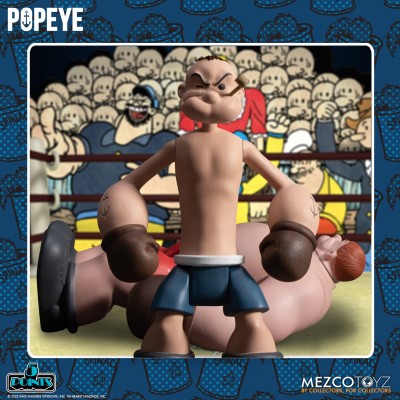 MEZCO TOYS POPEYE 5 POINTS POPEYE AND OXHEART BOX SET ACTION FIGURE